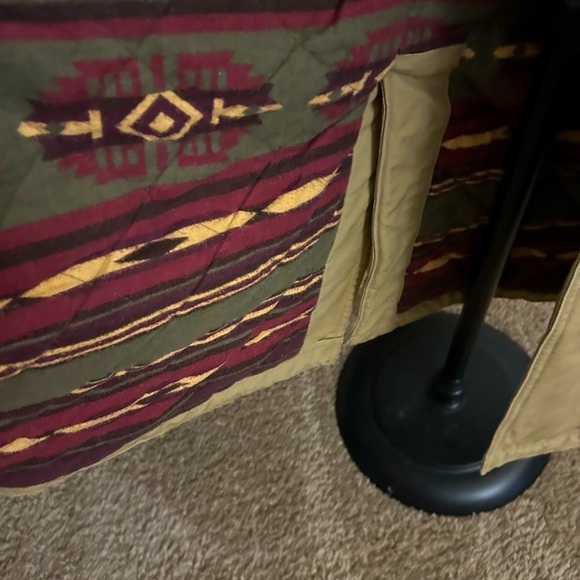 LL Bean Long Vintage Chore Jacket! Warm inner lining - Picture 7 of 7